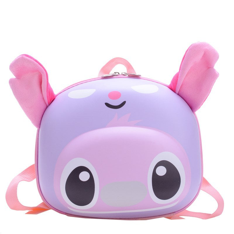 Children's Clow Melody Cartoon Eggshell Large Capacity Kindergarten School Bags