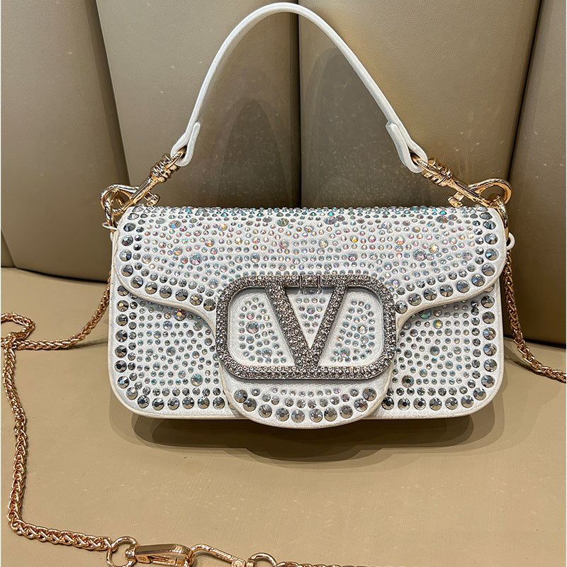 Slouchy Women's For Dinner Over Diamond Crossbody Bags