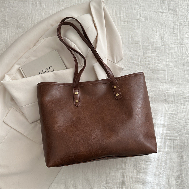 Capacity Korean Style Commuter Early Spring Fashion Tote Bags