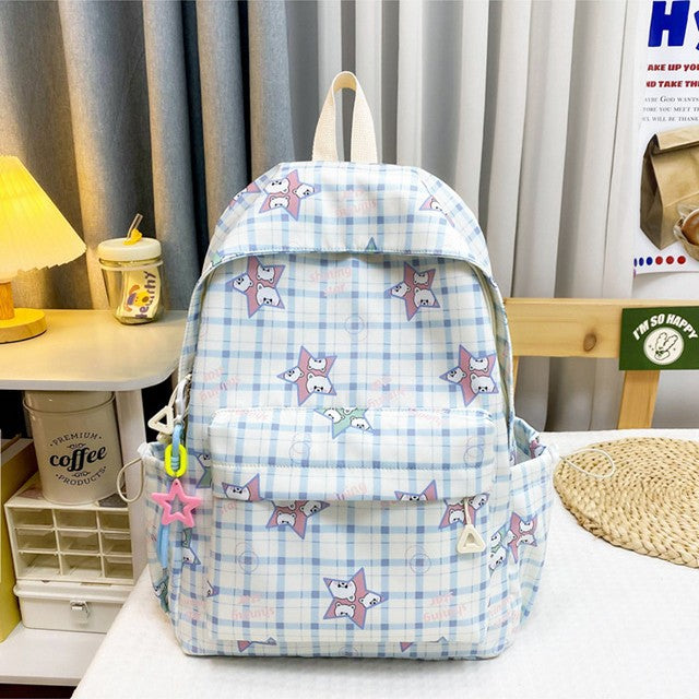 Cute Female Cartoon Iti Large Capacity For Backpacks