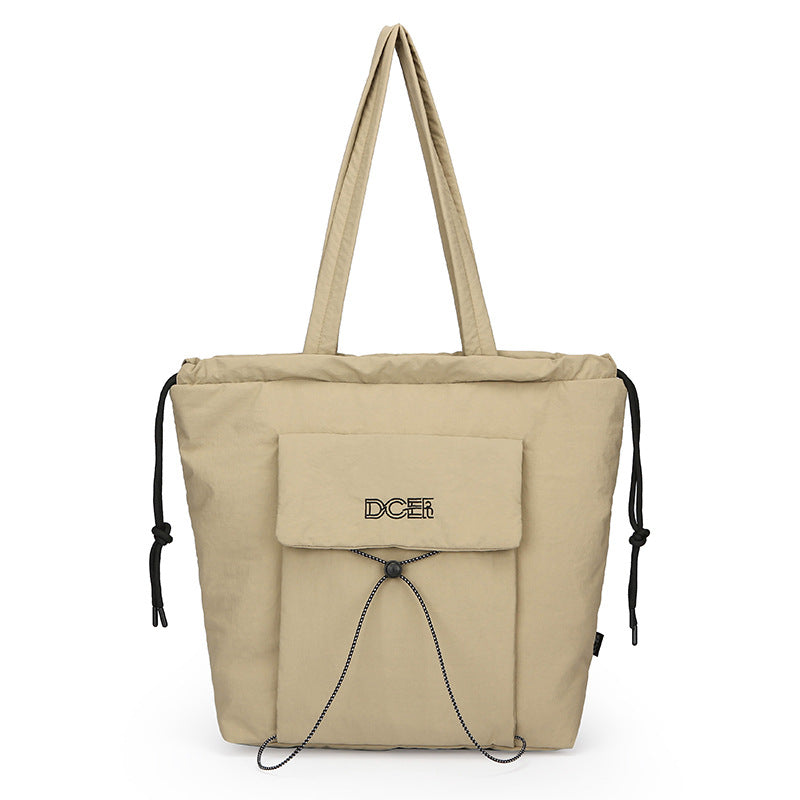 Women's Cotton Lightweight Waterproof Class Commuter Large Shoulder Bags