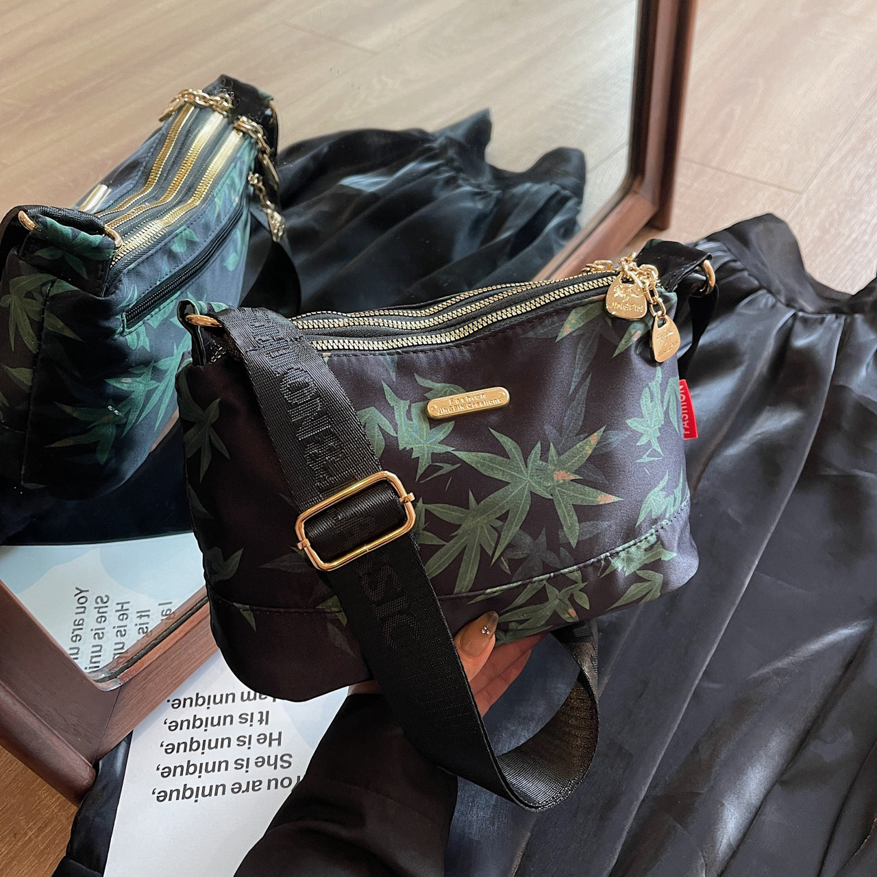 Glamorous Cool Attractive Charming Lucky Bamboo Crossbody Bags