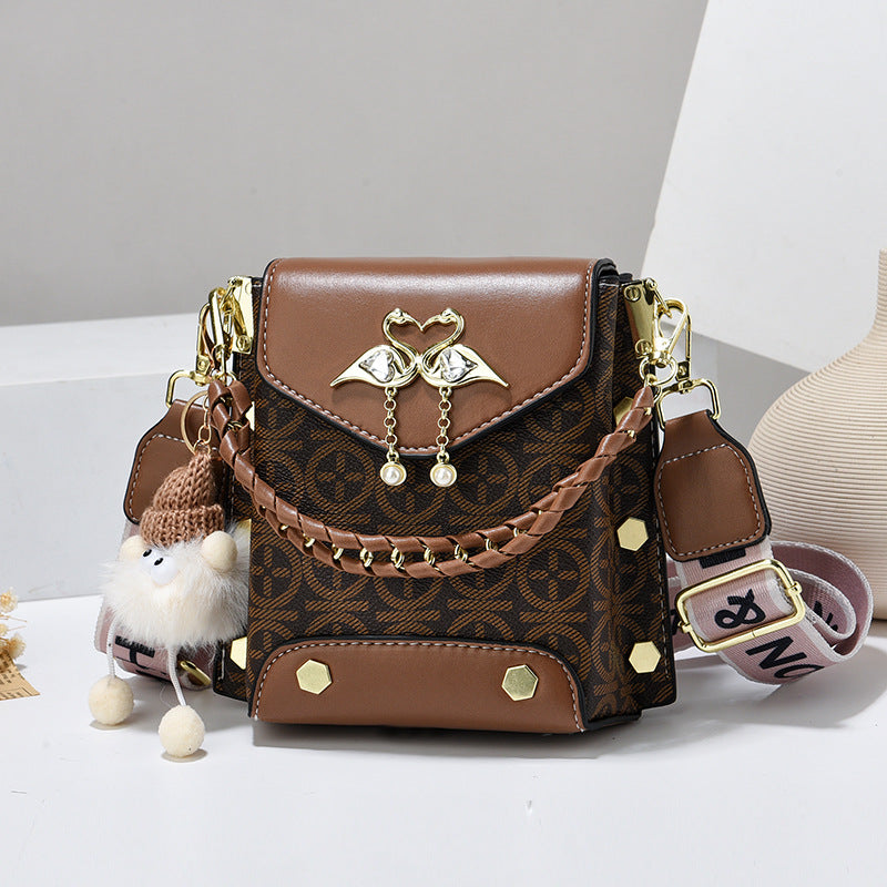 Classic Korean Simple Summer Mobile Female Shoulder Bags