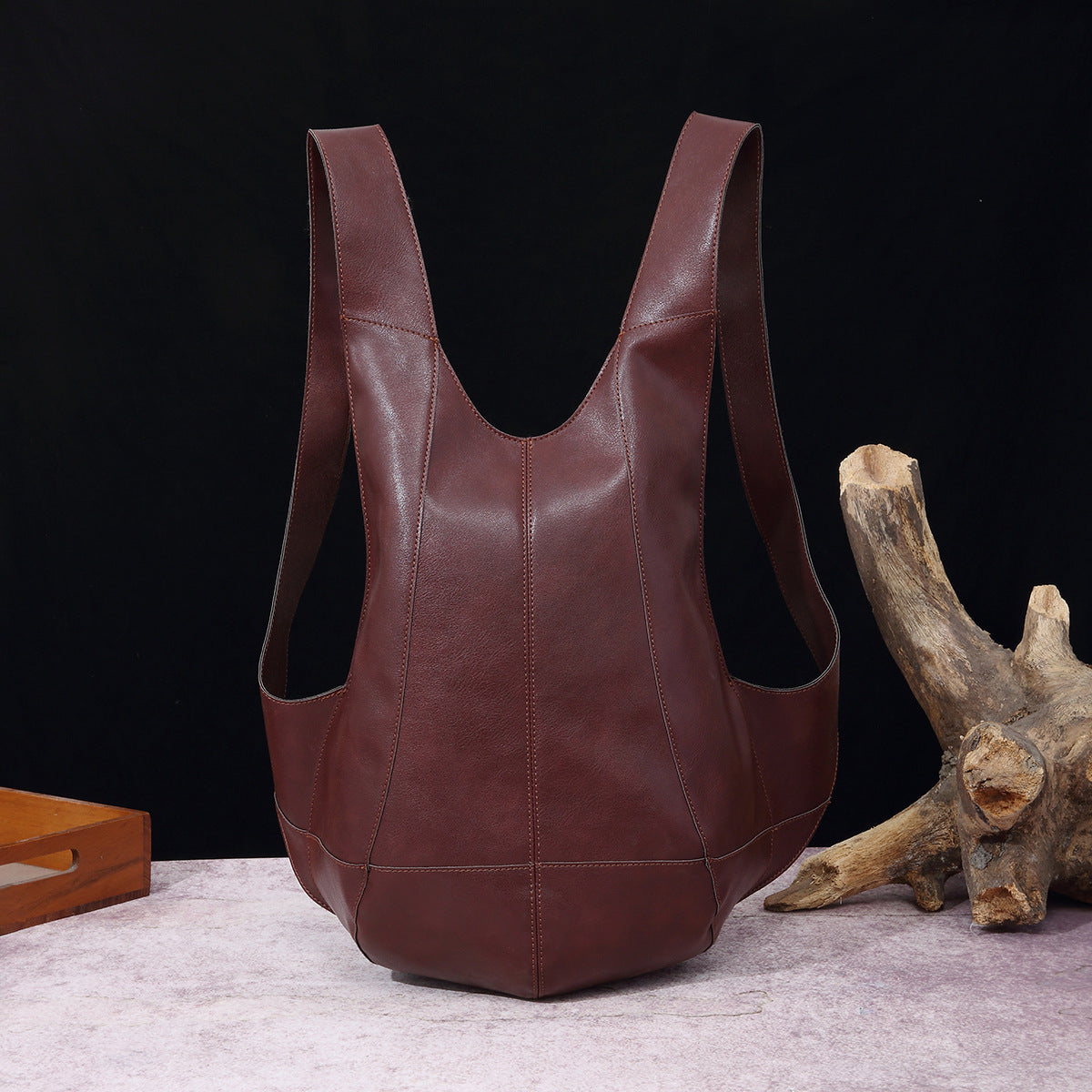 Women's & Men's & Retro Crazy Horse Soft Leather Backpacks