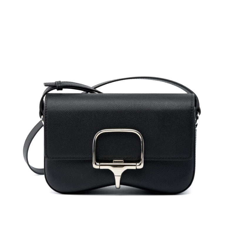 Leather Palm Print Cushion High Sense Crossbody Bags