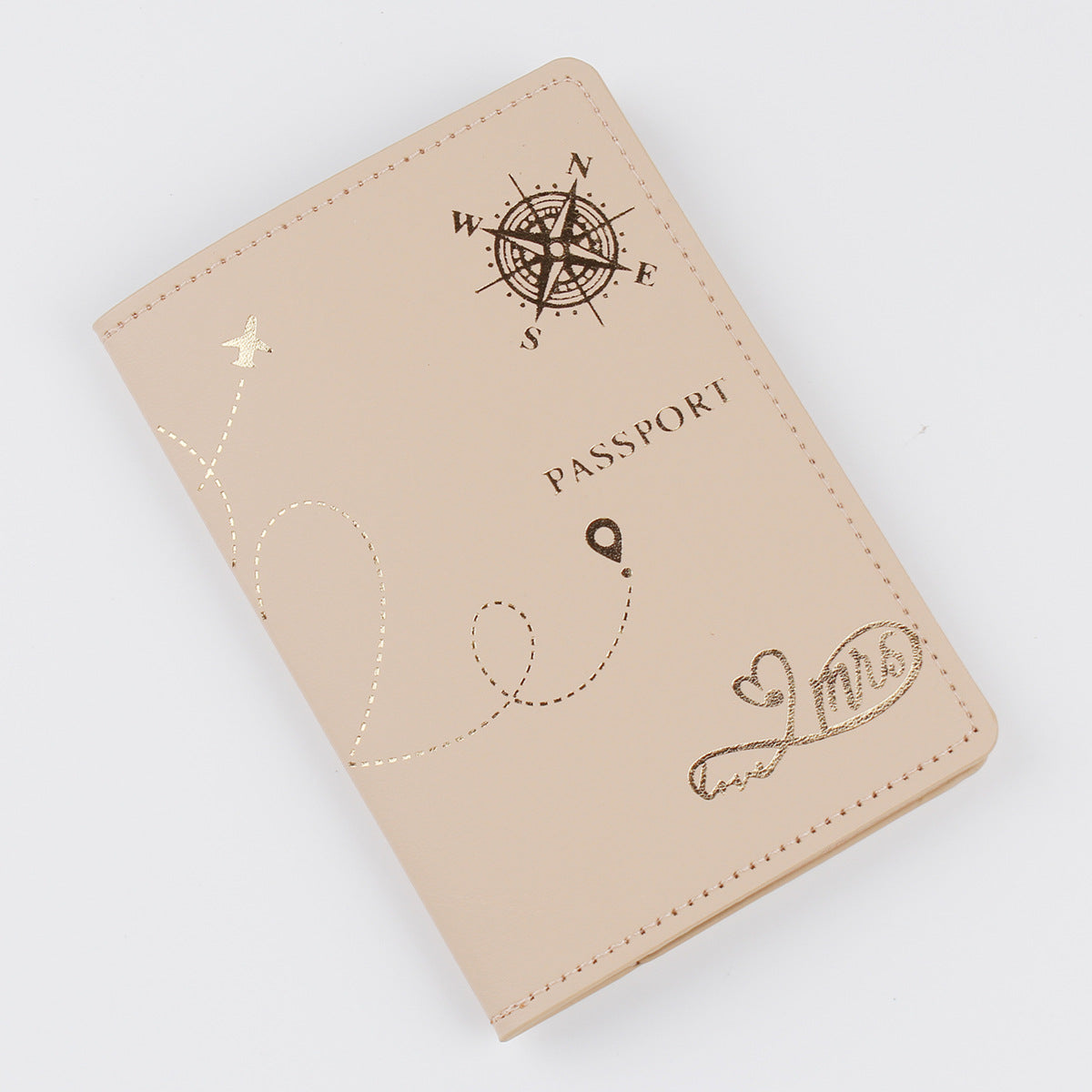 Passport Jacket Protective Shell Leather Certificate Id Package