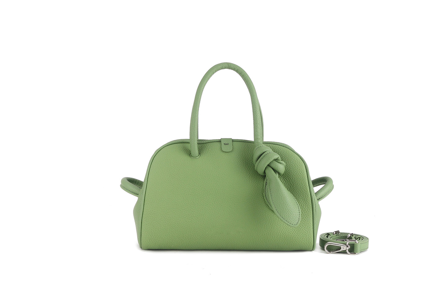 Litchi Pattern Cowhide Bowling Underarm Carrying Armpit Bags