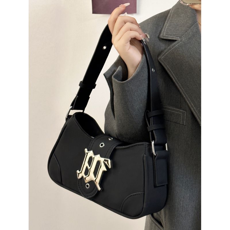 Women's Niche Vintage Suede Leather Millennium Hot Armpit Bags