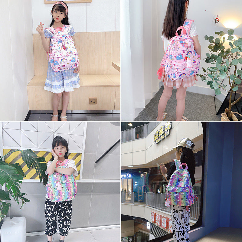 Big Leisure Trendy Princess Super Lightweight Waterproof Backpacks