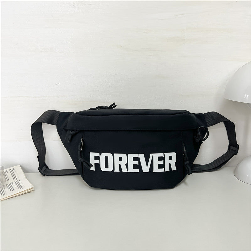Men's Fashion Street Couple Large Capacity Men's Chest Bags
