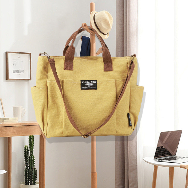 Canvas Thickened Leisure Computer Simple Portable Crossbody Bags