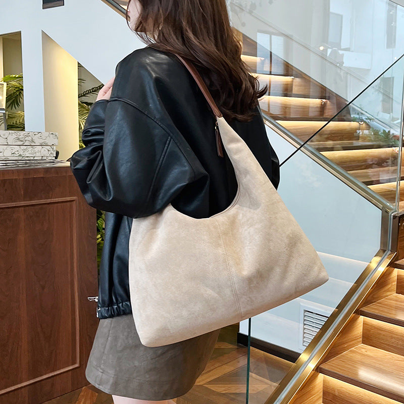 Textured Large Capacity Totes Autumn Frosted Bags