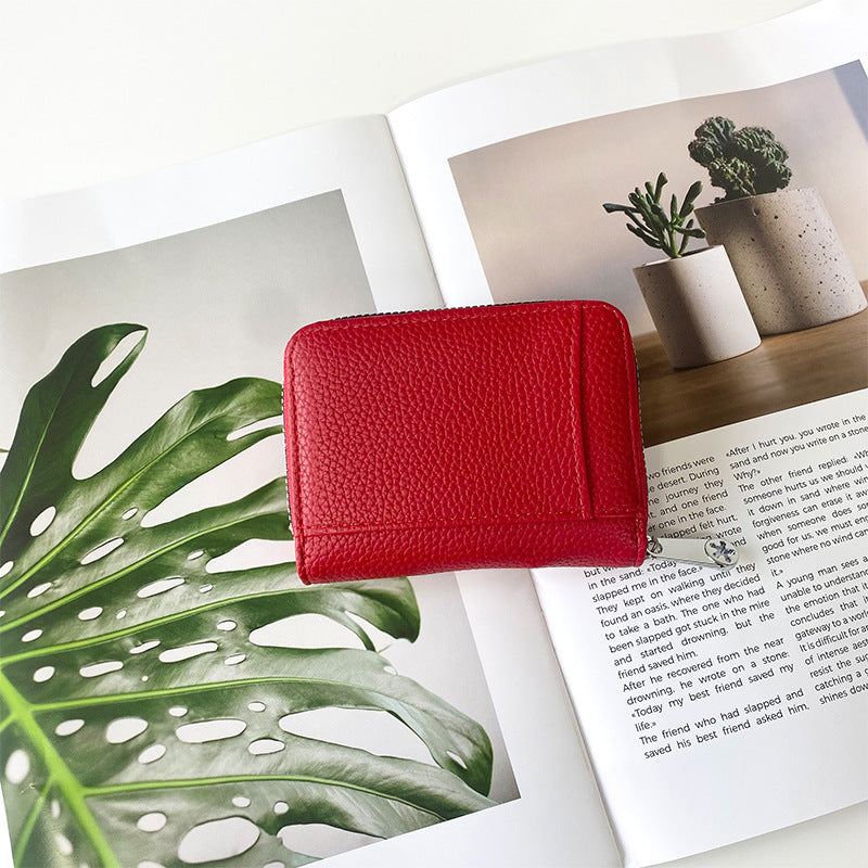 Women's Style Expanding Large Capacity Simple Zipper Ladies Wallets