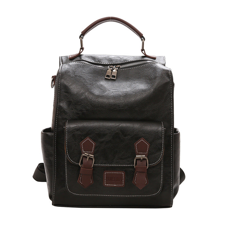 Women's Preppy Style Vintage Fashion Large Capacity Backpacks