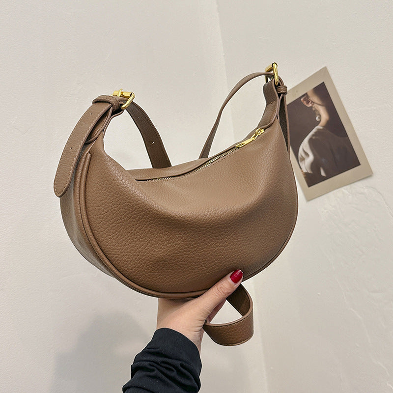 Women's High-grade Minority Simple Large Capacity Underarm Crossbody Bags