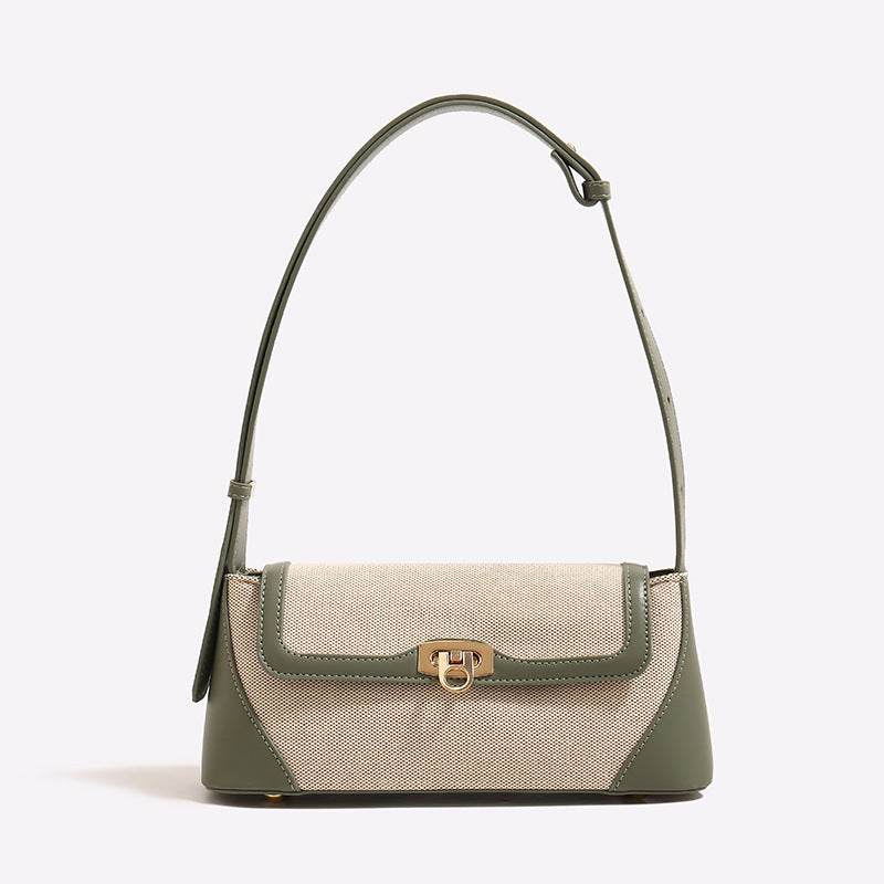 Women's Summer Retro Light Luxury Minority French Shoulder Bags