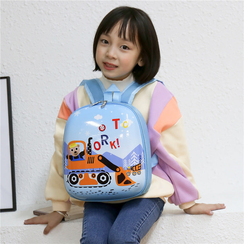 Children's Cartoon Animal Hardshell Boy Toy Kindergarten School Bags