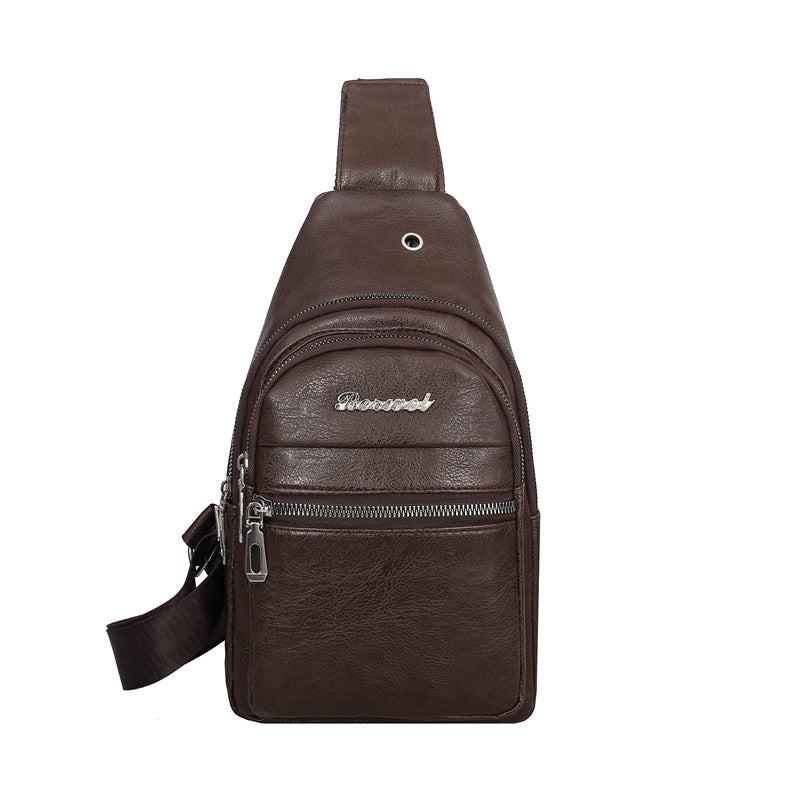 Men's Beautiful Simple Trendy Large Capacity Shoulder Bags