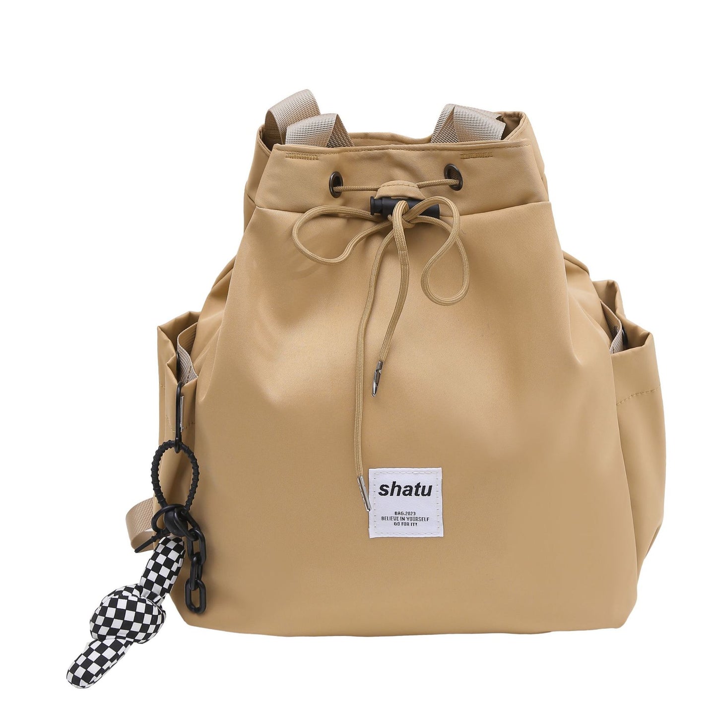 Niche For Girlfriends Portable Drawstring Commuter Backpacks