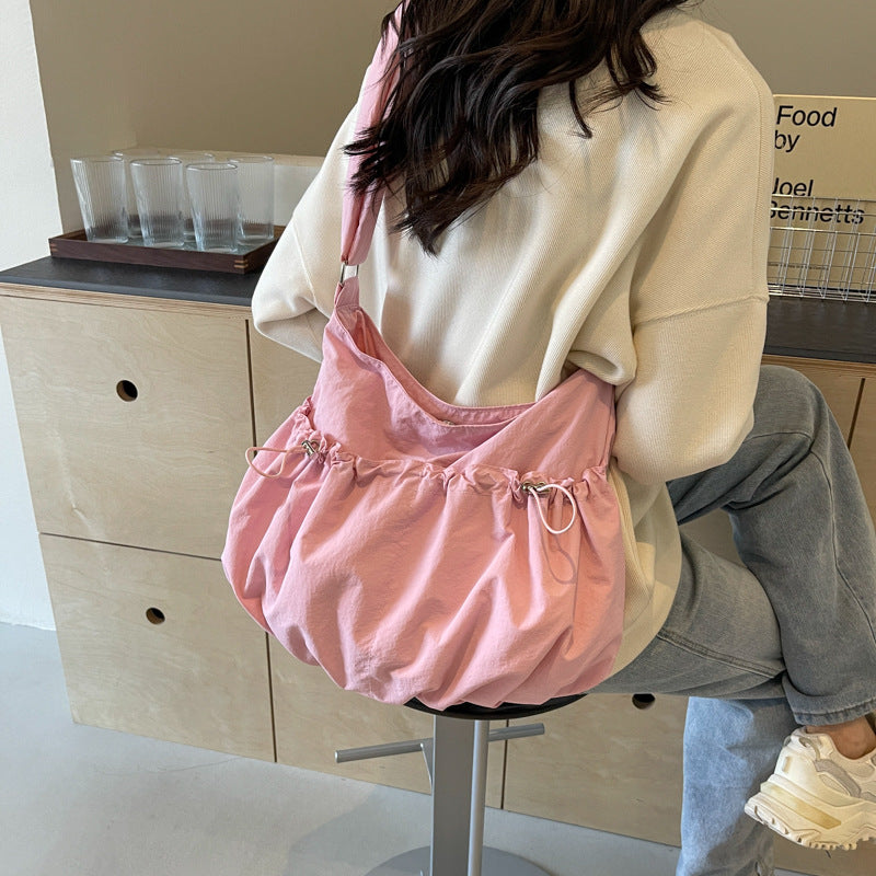 Women's Large Capacity Tooling Style Simple Daily Crossbody Bags