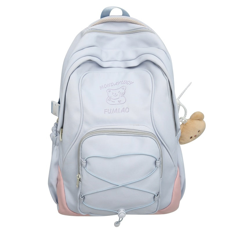 Slouchy Unique Lightweight Junior High Female Backpacks