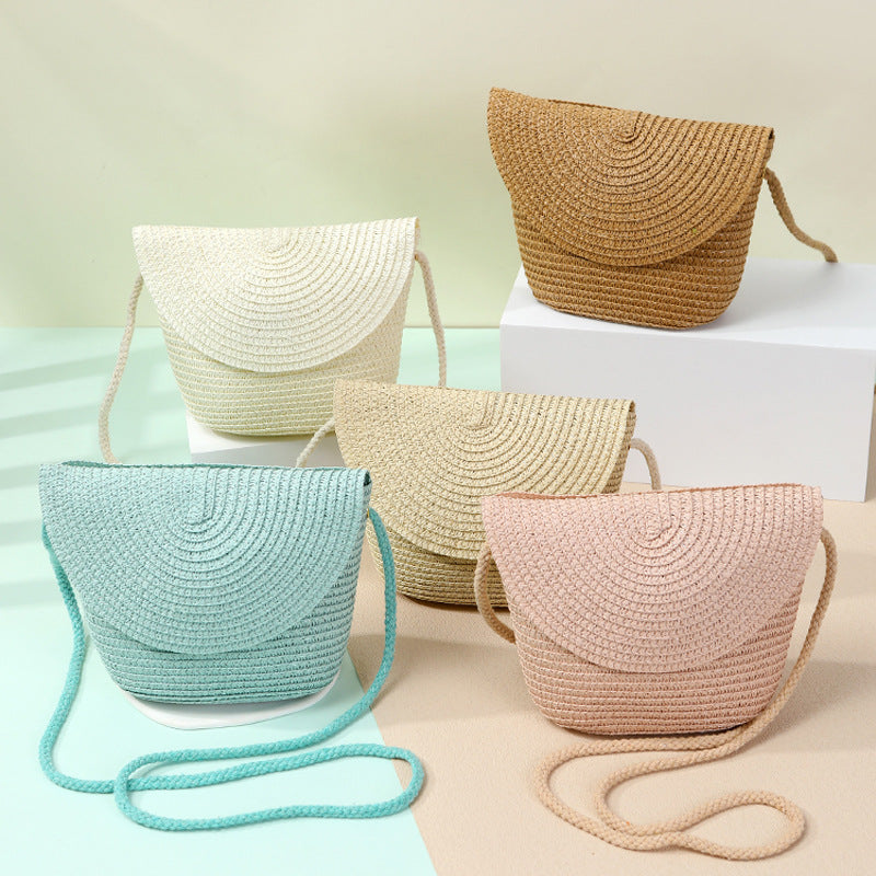 Summer Straw Seaside Woven Beach Affordable Phone Bags