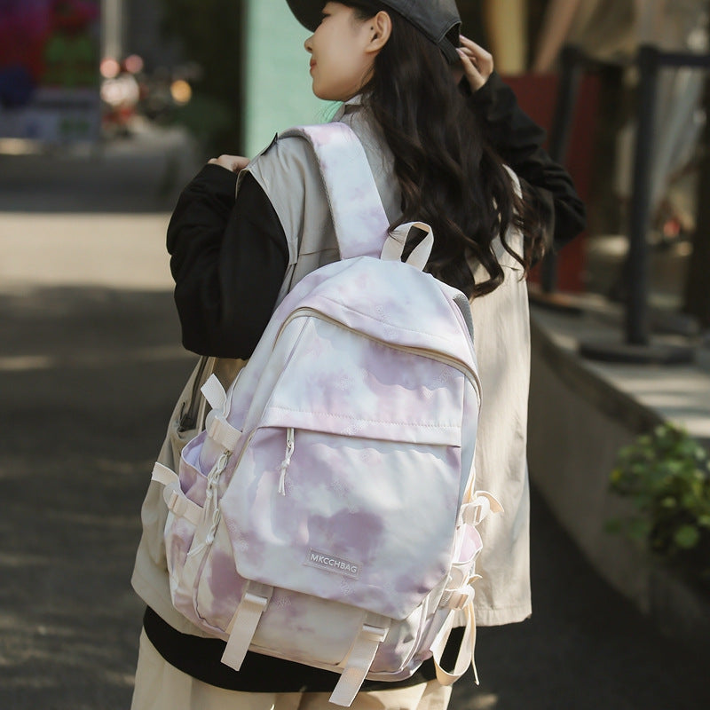 Female Autumn Korean Style High Western Backpacks