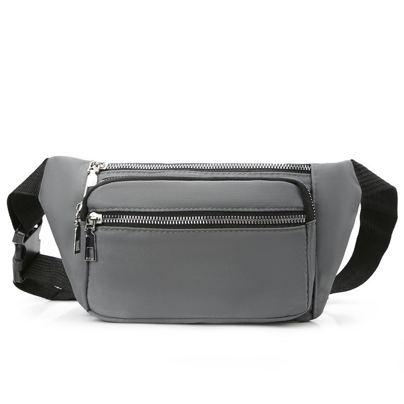 Women's Fashion Simple Large Capacity Mobile Men's Waist Packs