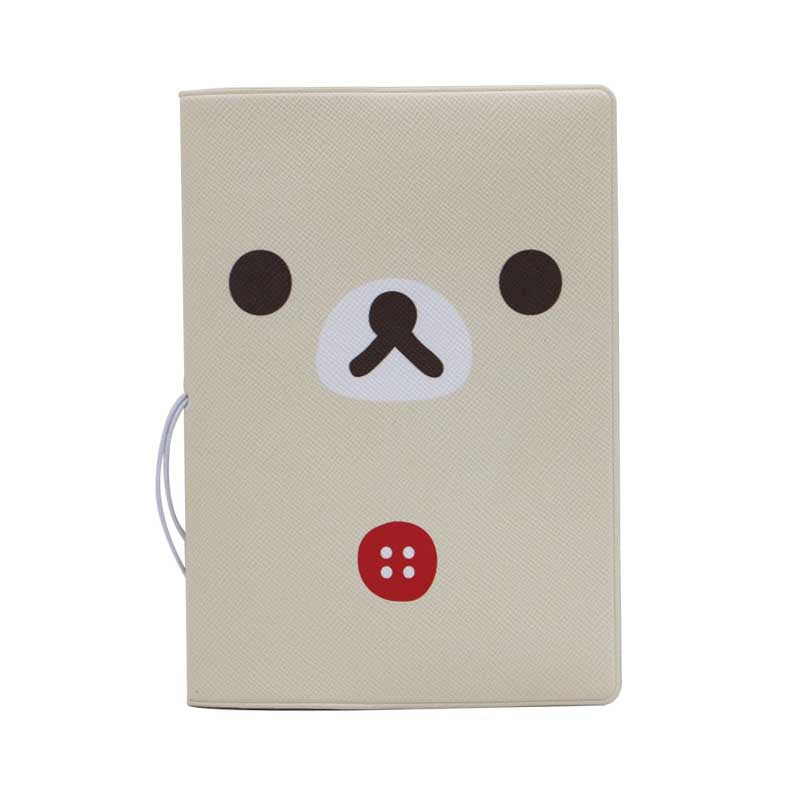 Light Pine Bear Passport Cover Certificate Card Holder