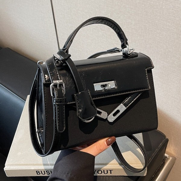 Women's High-grade Retro Exquisite Portable Kelly Crossbody Bags