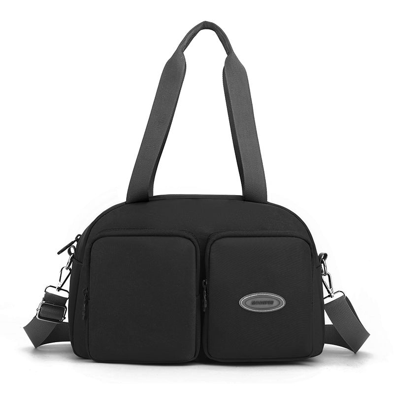 Women's Large Capacity Korean Style Solid Color Shoulder Bags