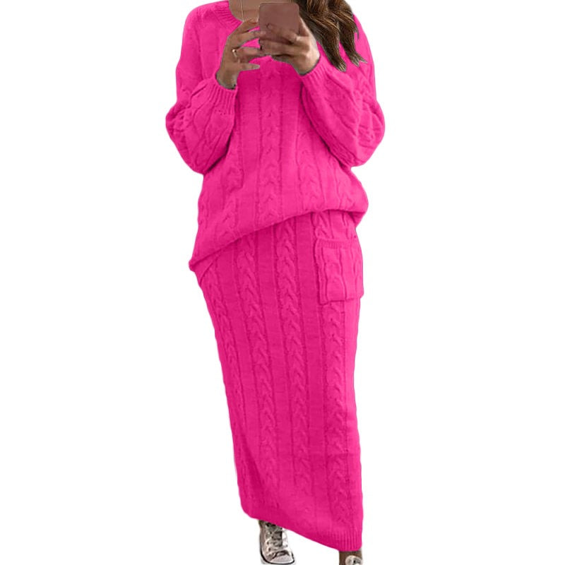 Women's Trendy Fashion Twist Flower Needle Sweaters