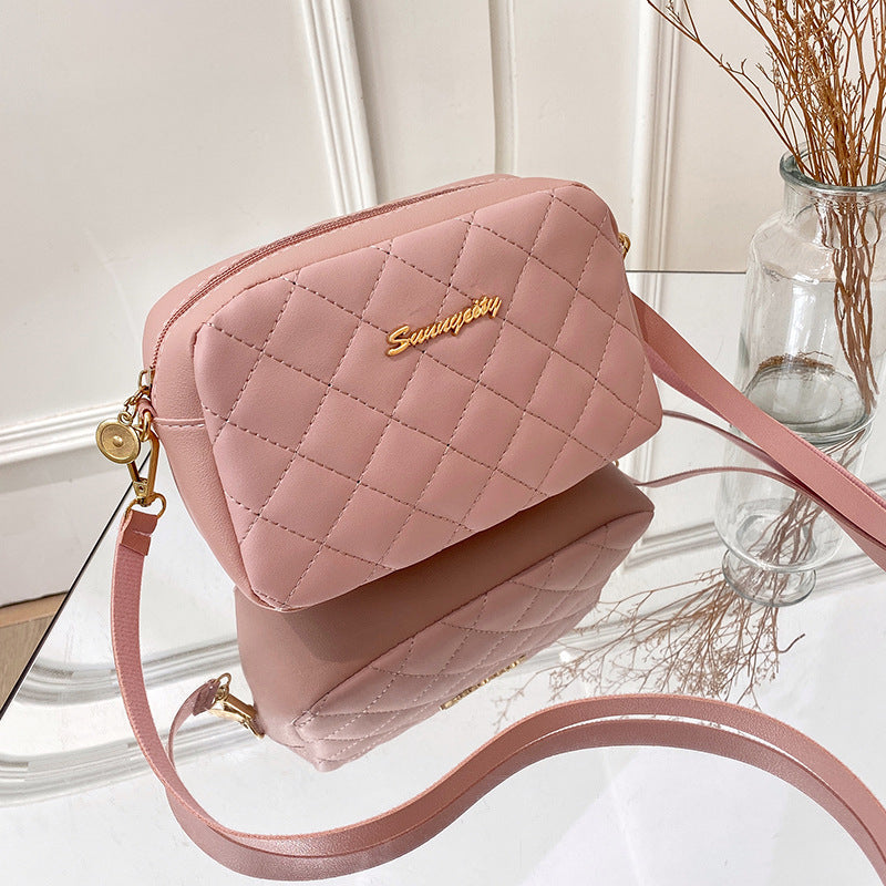Women's Popular Embroidered Christmas Diamond Stylish Crossbody Bags