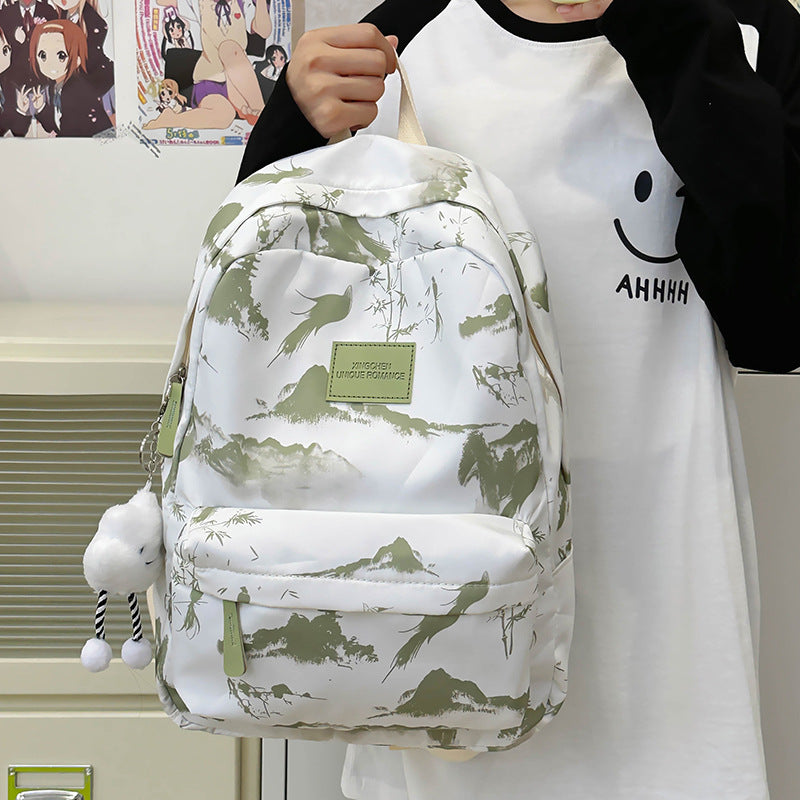 Female College Good-looking Lightweight Large Capacity Backpacks