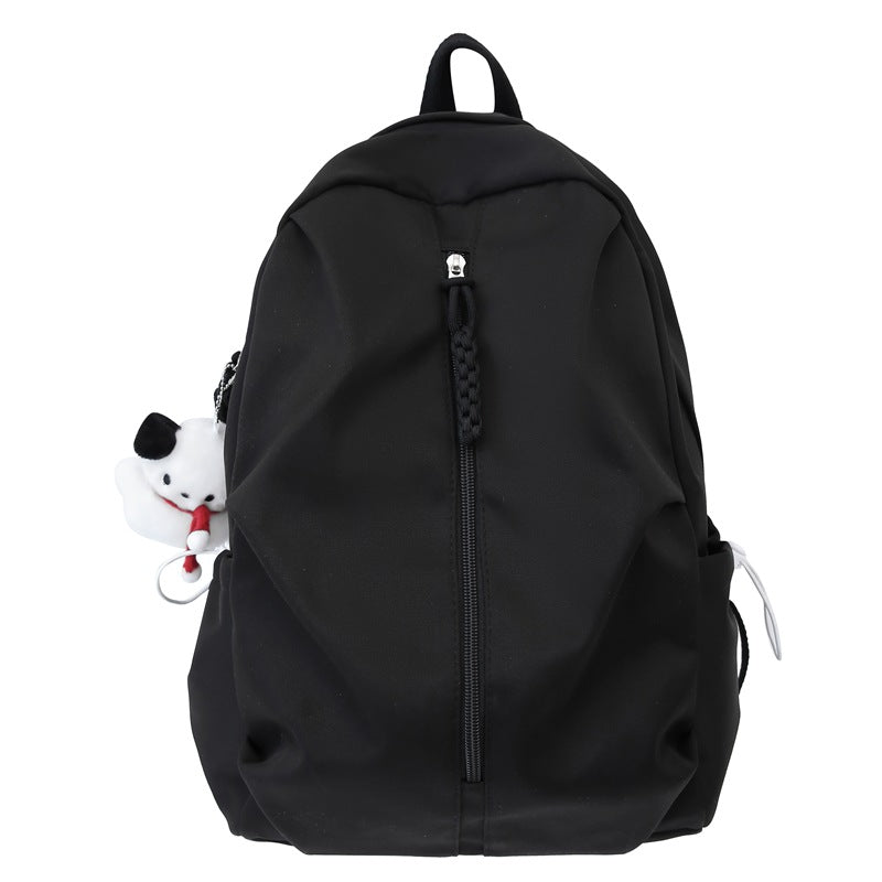 Size Simple Junior Senior High Lightweight Camp Middle School Students' Schoolbags