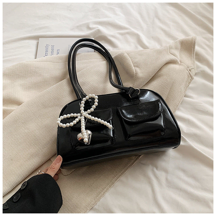 Women's Summer Design Material Fabric Fashion Trendy Shoulder Bags