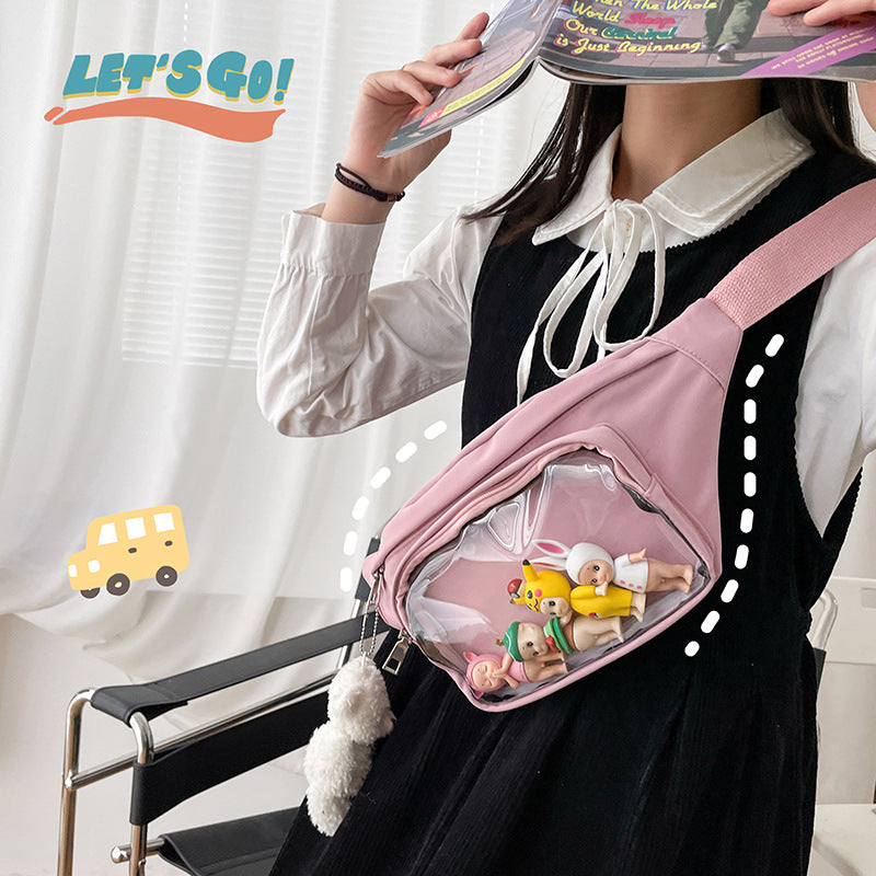 Soft Cartoon Korean Style Creative Cute Crossbody Bags