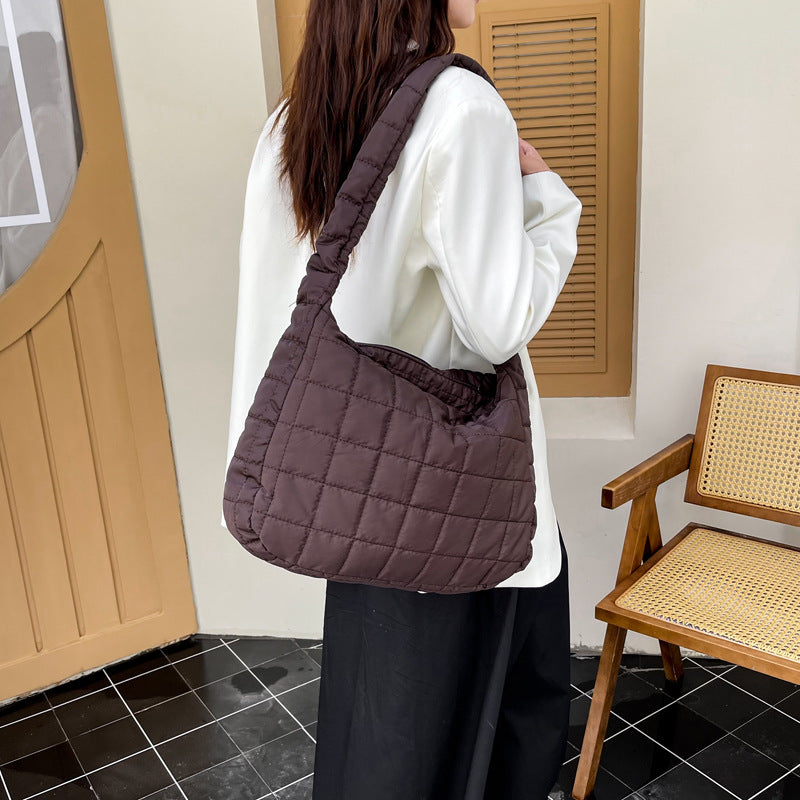 Pleated Down High Sense Large Capacity Bags