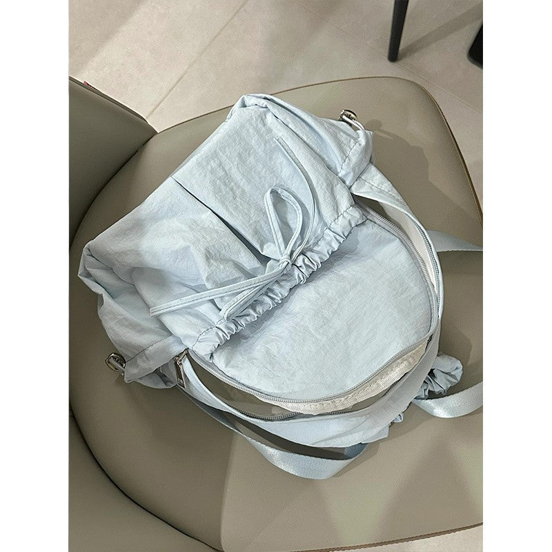 Stylish Niche Nylon Portable Large Capacity Backpacks