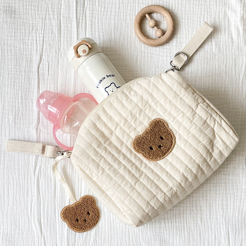 Cute Quilted Stroller Mummy Portable Diaper Bags