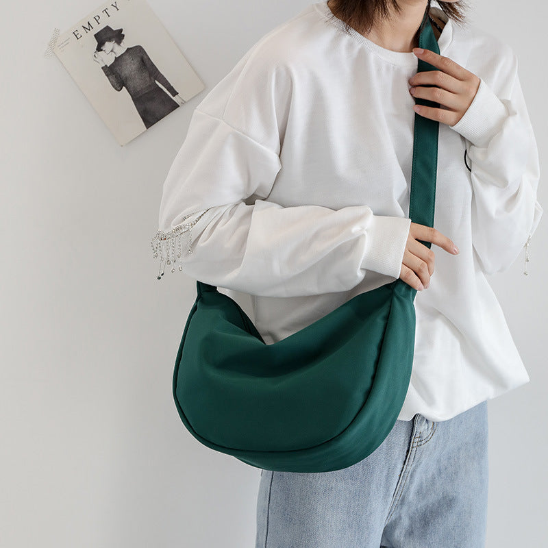 Women's Korean Style Simple Nylon Cloth Fashion Bags