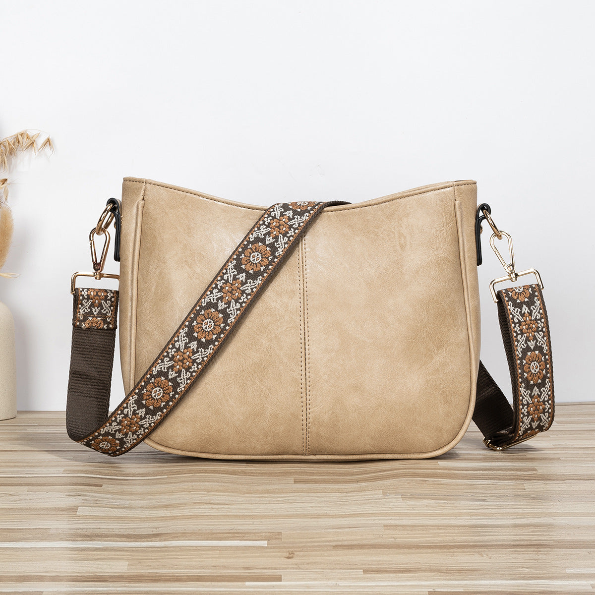 Women's Unique Leather Texture Simple Fashion Shoulder Bags