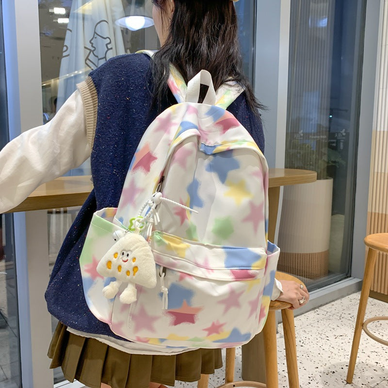 Female High College Junior Korean Campus Backpacks