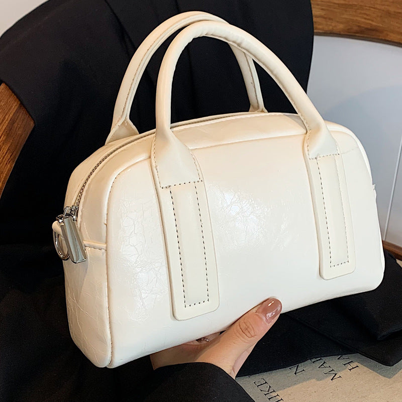 Women's Design Bowling Boston Fashion Portable Glossy Bags