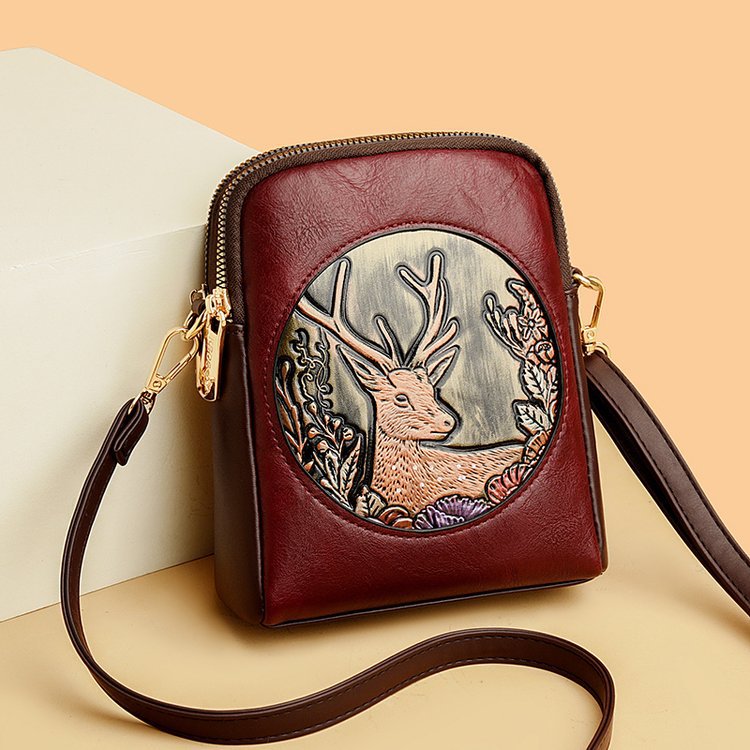 Women's Assistant Zipper Sewing Line On Your Crossbody Bags