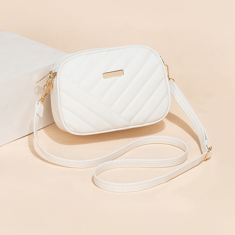 Embroidered Large Capacity Trendy Fashion Solid Bags