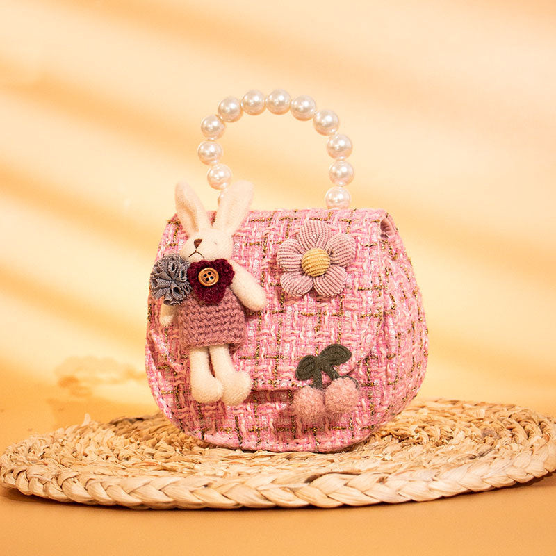 Classic Style Princess Pearl Hand Trendy Crossbody Bags
