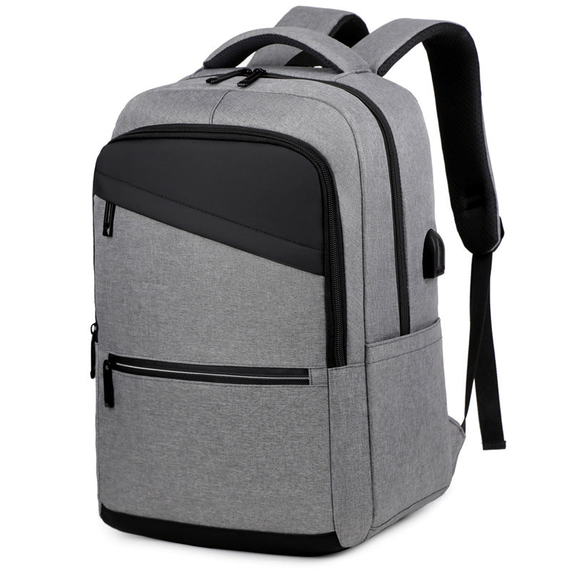Men's Large Capacity Charging Computer Printed Backpacks