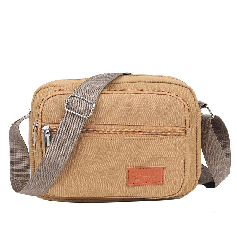 Women's & Men's & Canvas Stall Durable Men's Shoulder Bags