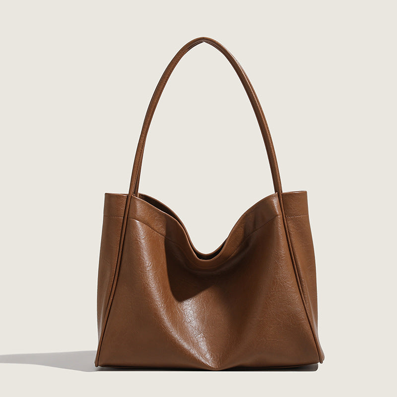 Women's Retro Style Commute Shopping High Texture Tote Bags
